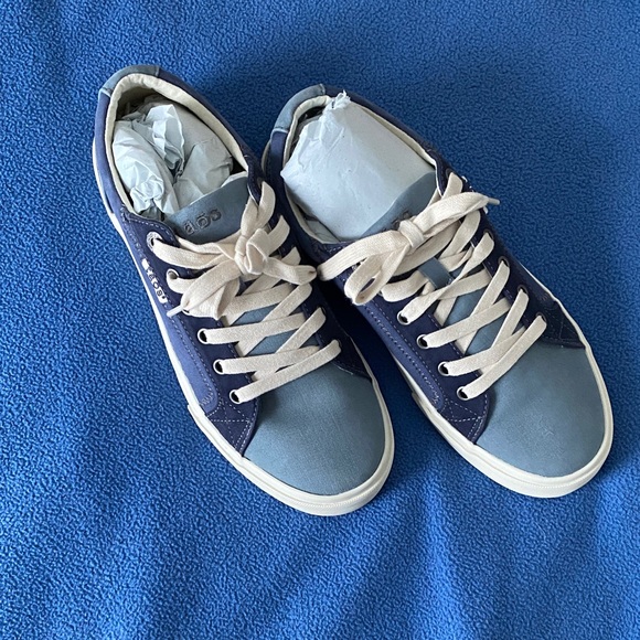 Taos Footwear Blue and Light Blue Sneakers - Picture 2 of 7